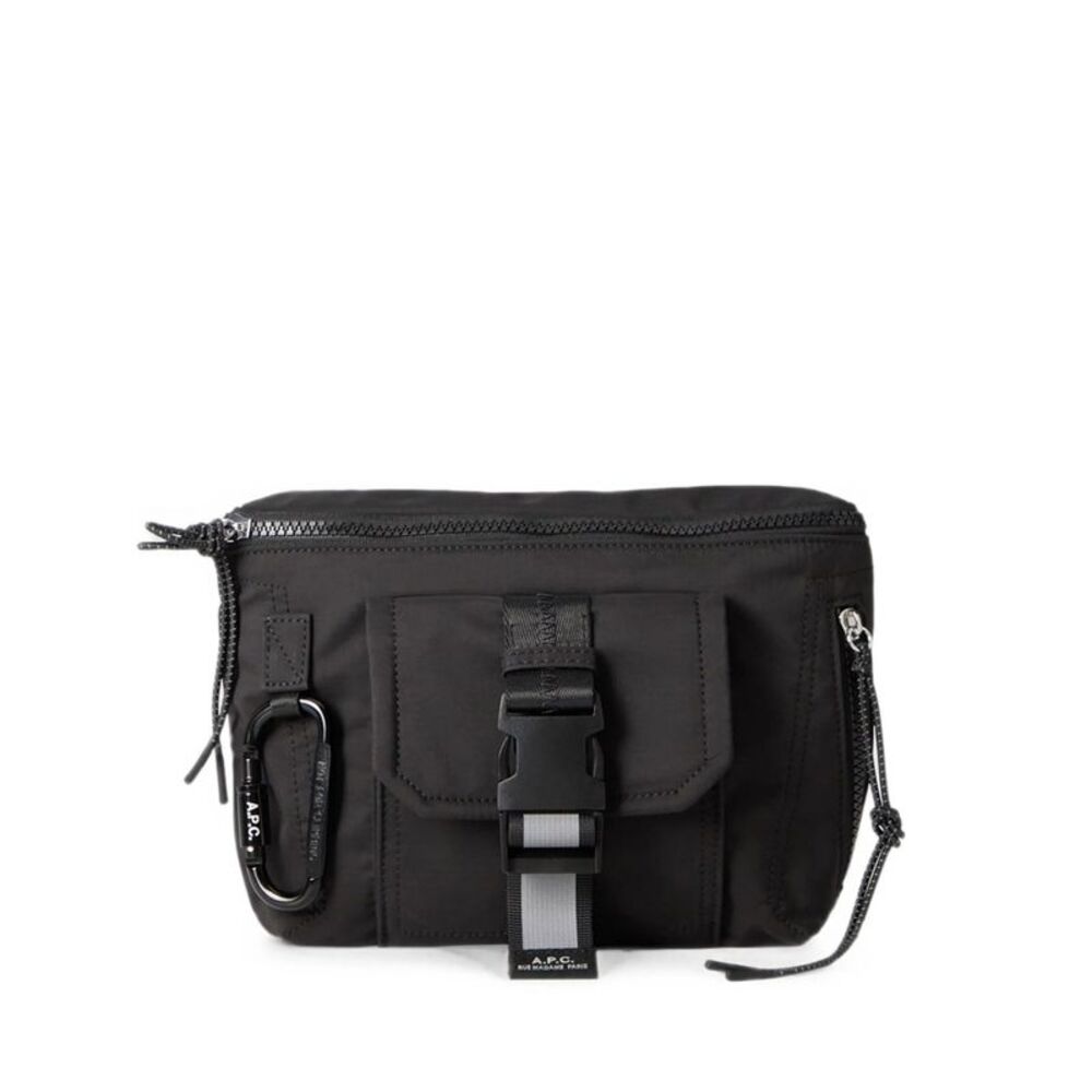 A.P.C. Black Belt Bags Men
